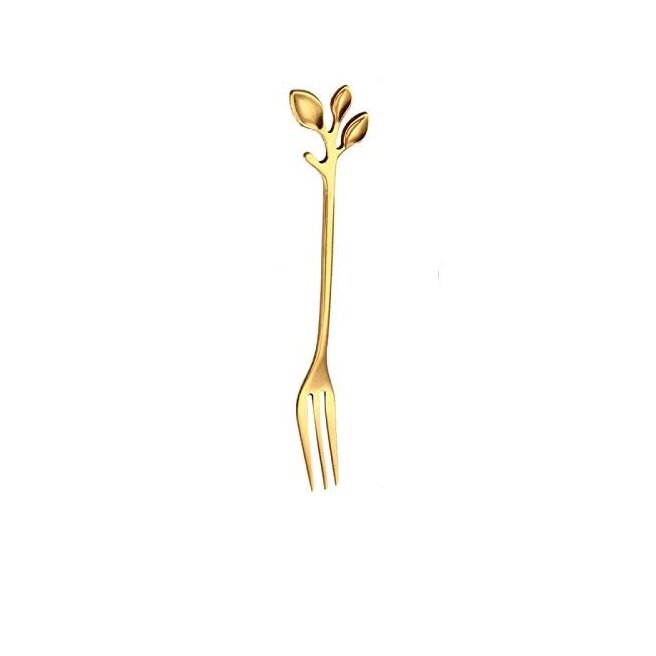 AINNA Gold Silver Stainless steel cutlery soup service spoon coffee steak knife fork western tableware Dinner 10 sen Kitchenware - Ainna Store