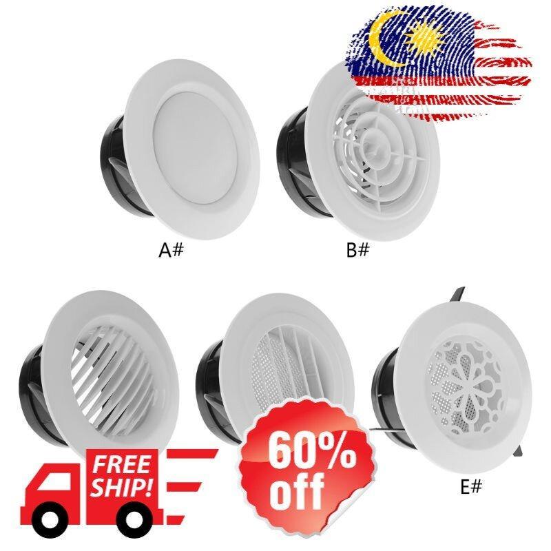 AINNA Air Vent Extract Valve Grille Round Diffuser Ducting Ventilation Cover 100mm - Ainna Store