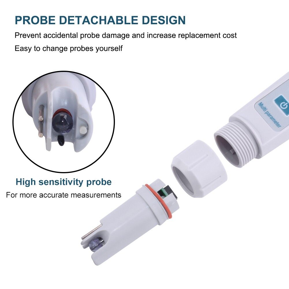 PH 686 New TDS PH Meter PH/TDS/EC/Temperature Meter Digital Water Quality Tester for Pools Drinking Water Aquariums Hardware - Ainna Store
