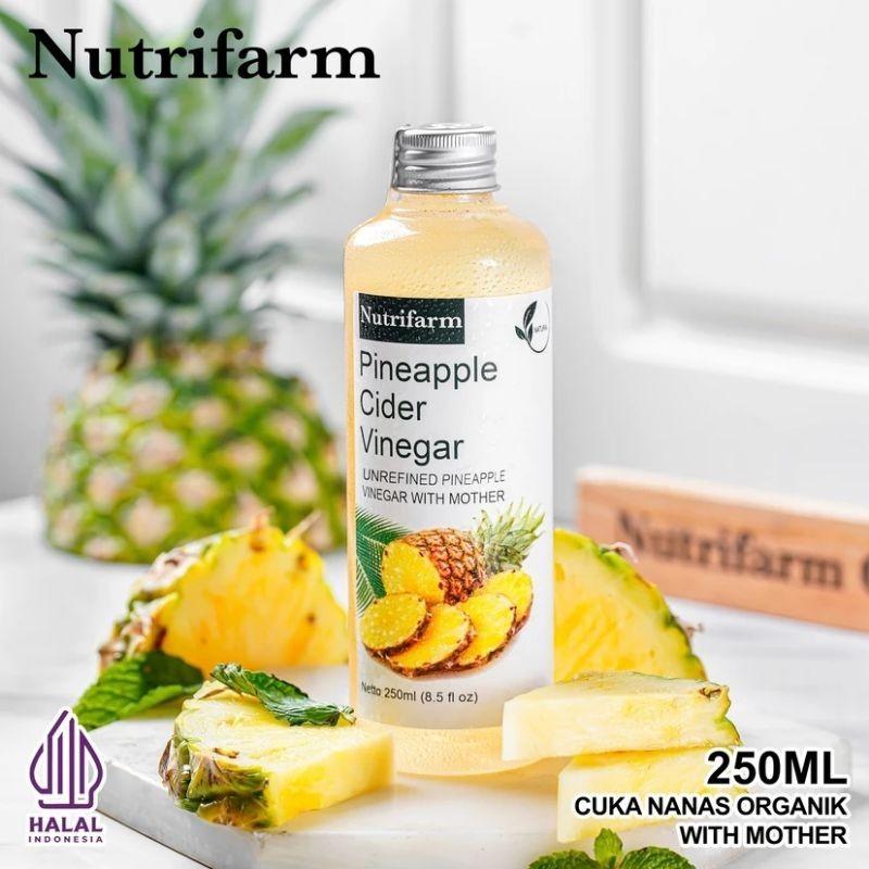 Cuka Nanas Organik Murni 500ml 1kg - Tiada Campuran Tambahan Dapur Makanan