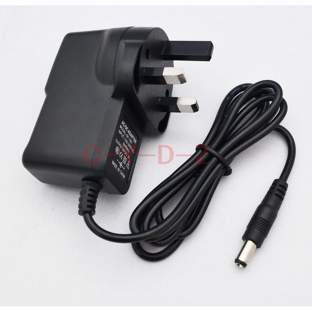 AINNA AC 100V-240V DC adapter 3V 4.5V 5V 6V 7.5V 8V 9V 10V 12V 500mA 1A 1.5A 2A power supply UK plug 5.5mm x 2.1mm Laptop - Ainna Store