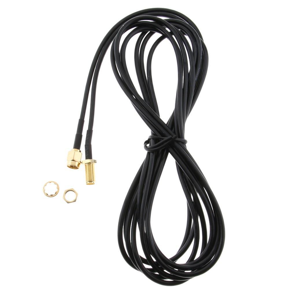 Lovoski Antenna RP-SMA Male to Female Extender Cable Wireless Router Office Modem Cat 5e Cat 6 Cat 6a Cat 7 Cat8 - Ainna Store
