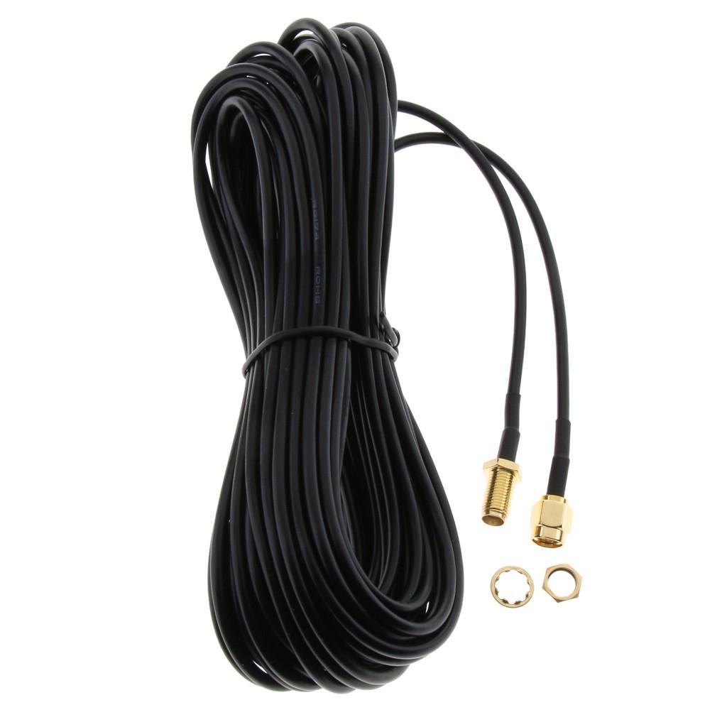 Lovoski Antenna RP-SMA Male to Female Extender Cable Wireless Router Office Modem Cat 5e Cat 6 Cat 6a Cat 7 Cat8 - Ainna Store