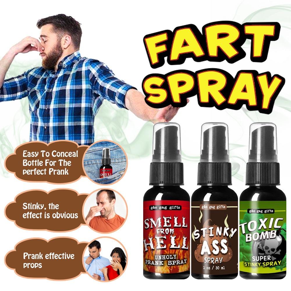 Get Ready for Hilarious Pranks! New 30ml Novelty Liquid Fart Spray - Ships in 24 Hours Joke Toy - Ainna Store