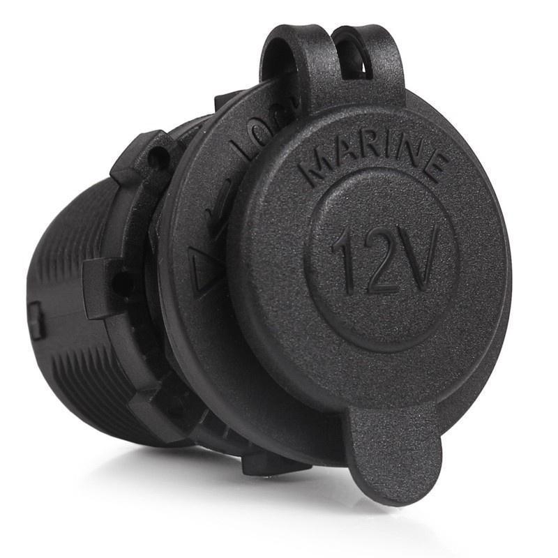 AINNA 12V Waterproof Car Boat Motorcycle Lighter Socket Power Plug Outlet - Ainna Store