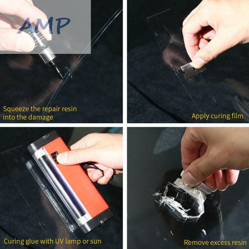 "Pakej 3 AINNA Cairan Baiki Kaca Automotif Kereta Windshield Resin Crack Kit - Ainna Store