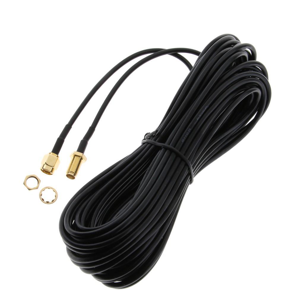 Lovoski Antenna RP-SMA Male to Female Extender Cable Wireless Router Office Modem Cat 5e Cat 6 Cat 6a Cat 7 Cat8 - Ainna Store