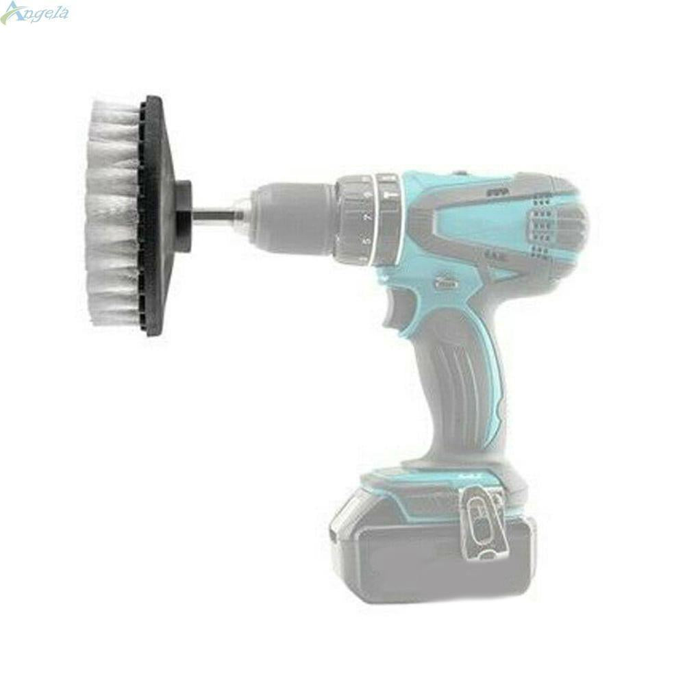 AINNA Soft Bristled Drill Brush untuk Membersihkan Roda Kereta, Perabot, dan Memperincikan Tayar - Ainna Store