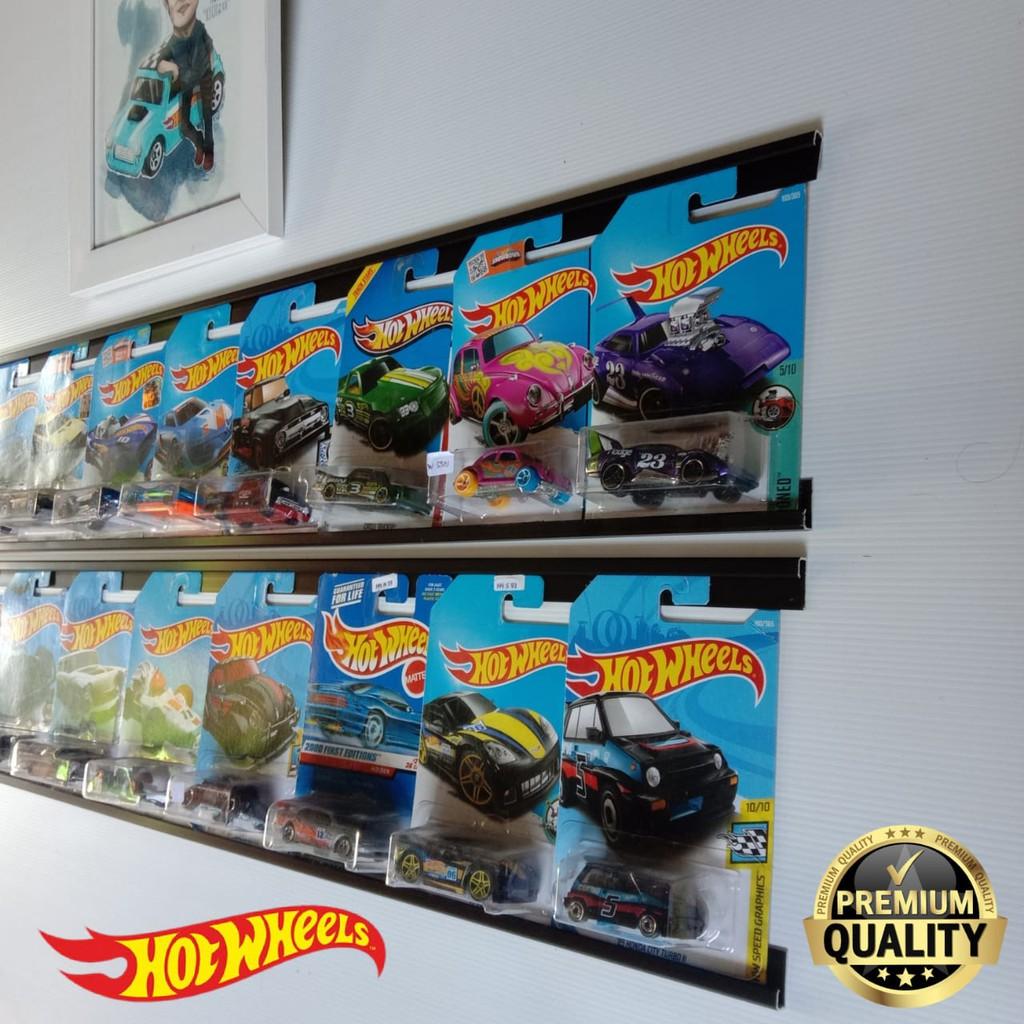 Rak AINNA Hotwheels Silver Horizontal List - Hantar Hari Ini! - Ainna Store
