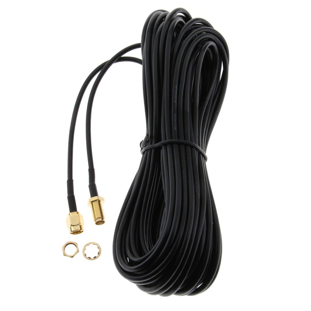 Lovoski Antenna RP-SMA Male to Female Extender Cable Wireless Router Office Modem Cat 5e Cat 6 Cat 6a Cat 7 Cat8 - Ainna Store