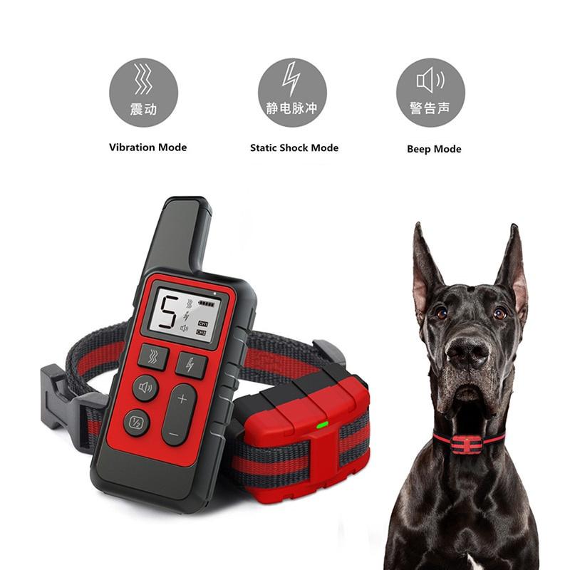 “AINNA 800M Remote Electric Shock Collar Pet Dog Training Anti Bark Rechargeable LCD SS 56” - Ainna Store