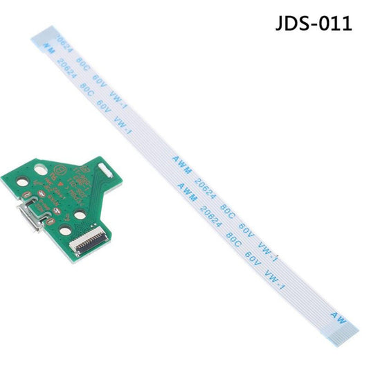 Revamp Your PS4 Controller Charging with Trailblazer's USB Charging Port Socket Circuit Board - 12Pin JDS 011 030 040 Accessories Console Mic Gamepad Joystick - Ainna Store
