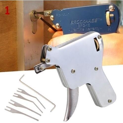 AINNA: Dapatkan Akses ke Mana-mana Pintu Berkunci dengan Set Alat Pembaikan Kunci dan Kunci Padlock yang Kuat! - Ainna Store
