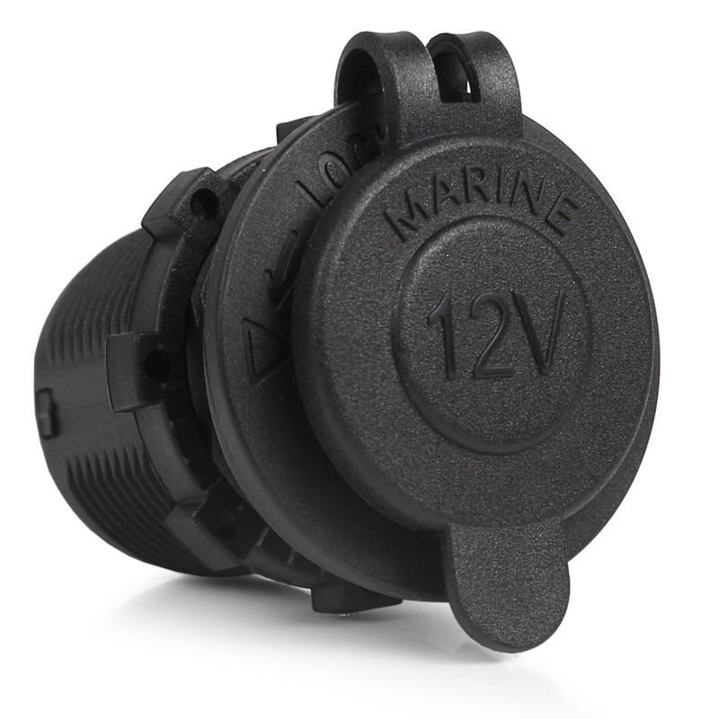 AINNA 12V Waterproof Car Boat Motorcycle Lighter Socket Power Plug Outlet - Ainna Store