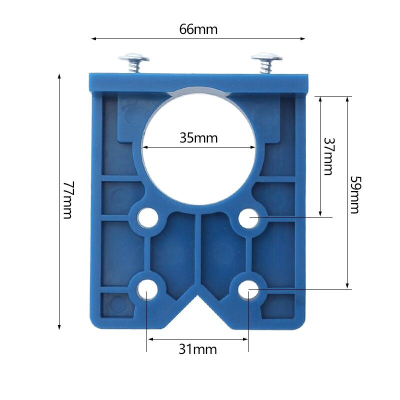 Tingkatkan Kesenian Kayu Anda dengan Jig Engsel 35mm AINNA - Ainna Store