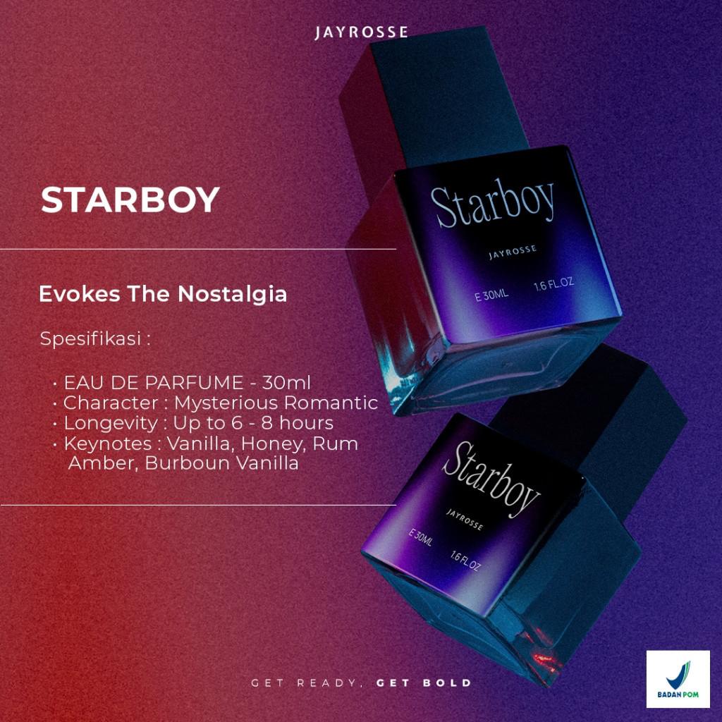 Jayrosse Perfume - STARBOY 30ml | Parfum Pria Best Seller White - Ainna Store
