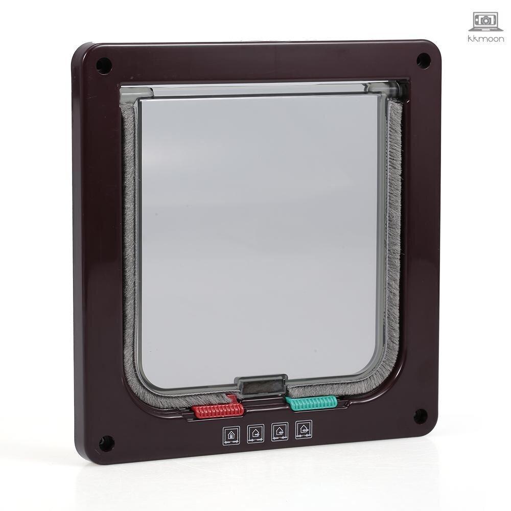 Upgrade Your Home Security with a Lockable Pet Dog Cat Security Flap Door - Keep Your Pets Safe and Intruders Out - Ainna Store