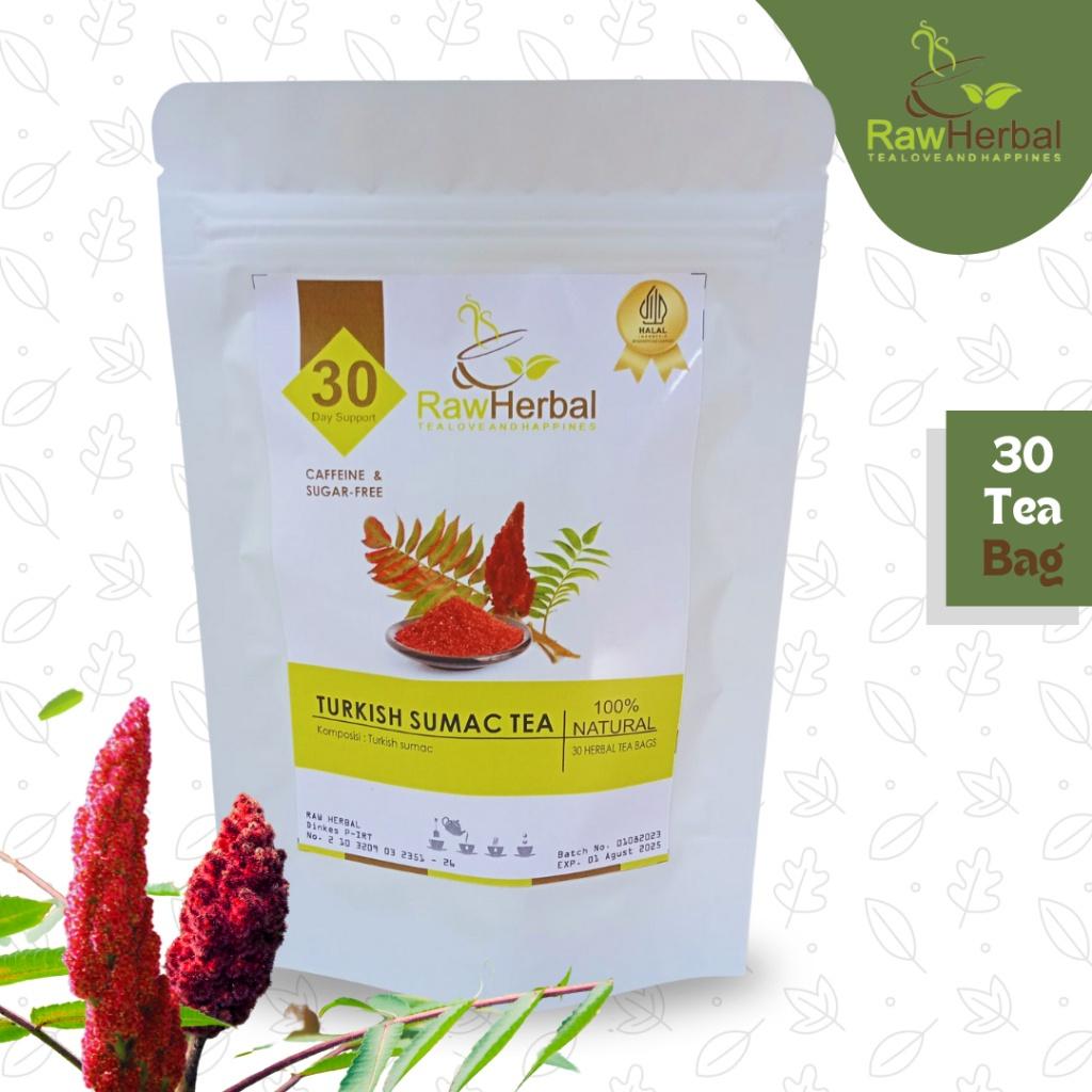 Teh Sumac AINNA : Teh Sumac Turki / Teh Sumac Merah (30 Beg Teh) -x1 Limau - Ainna Store