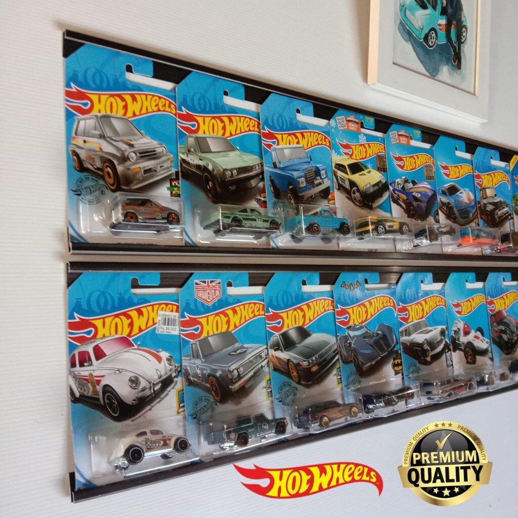 Rak Peluru Panas Hotwheels AINNA Horizontal List Silver