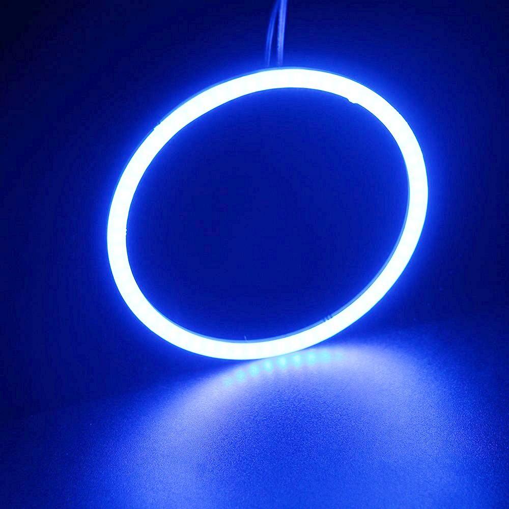 1pcs COB Angel Eyes Halo Rings Headlight Car Angel Eyes Motorcycle 12-24V 60mm 70mm 80mm 90mm 100mm 110mm 120mm SS 60 - Ainna Store