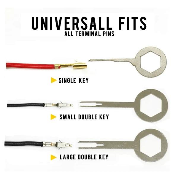 AINNA 41 Pcs Terminal Removal Tool Kit untuk Kenderaan Automotif - Ainna Store