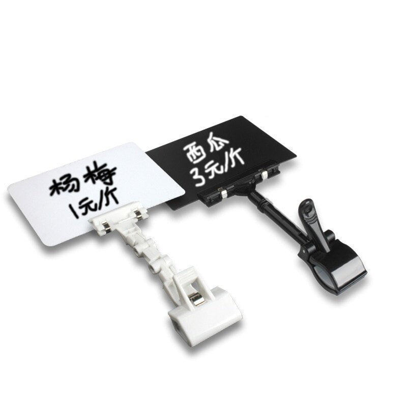 "AINNA Erasable Black Price Tag Card untuk Promosi Buah di Pasaraya - Ainna Store