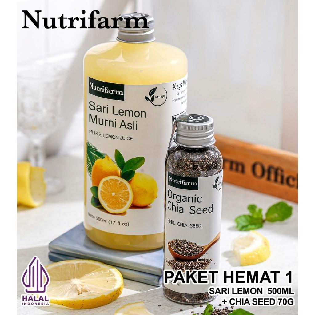 AINNA PAKET 2 DALAM 1 LEMON DAN BIJI CHIA