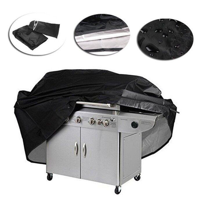 Protect Your BBQ Grill with a Waterproof Polyester Rain Cover - Ultimate Dust Protector for Grill Safety and Durability! - Ainna Store