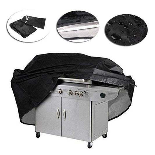 Protect Your BBQ Grill with a Waterproof Polyester Rain Cover - Ultimate Dust Protector for Grill Safety and Durability! - Ainna Store