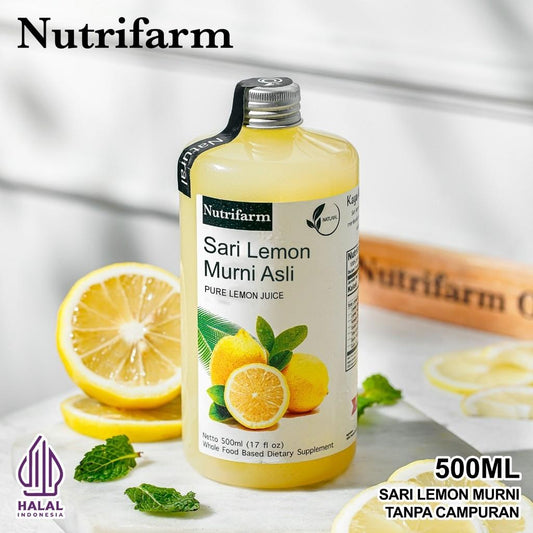 Pelbagai Pilihan Jus Lemon Tulen di AINNA Wellness