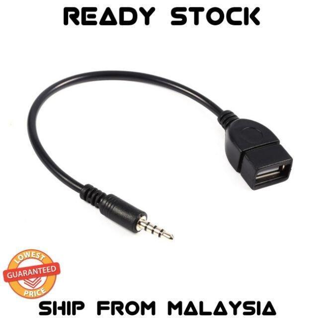 AINNA Converter Cable Audio AUX-in-Jack to USB OTG Ready Stock - Ainna Store