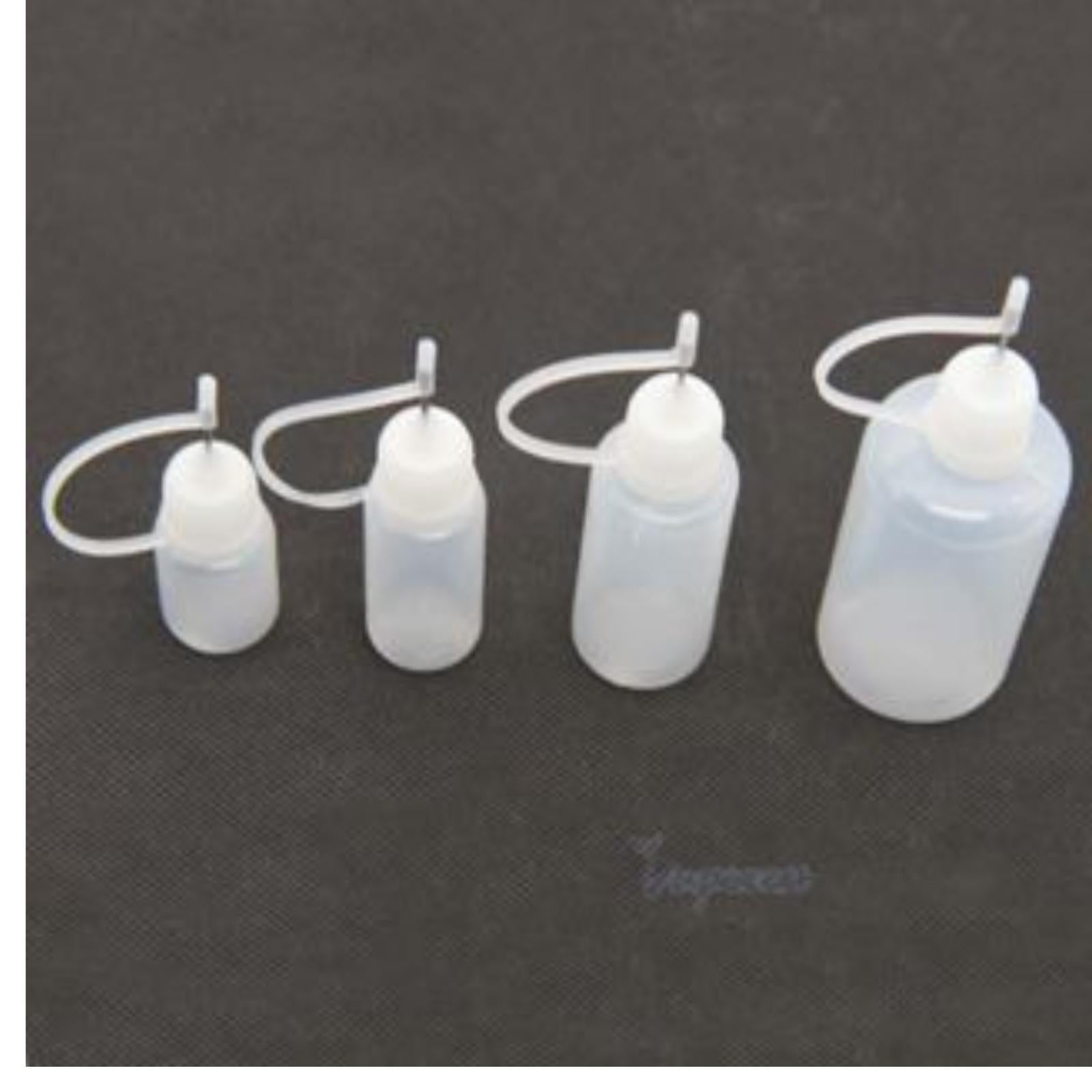 SOMEDAYMX Professional Refillable Bottle Travel Needle Tip Empty Dropper Bottles Portable High quality Transparent Supplies - Ainna Store