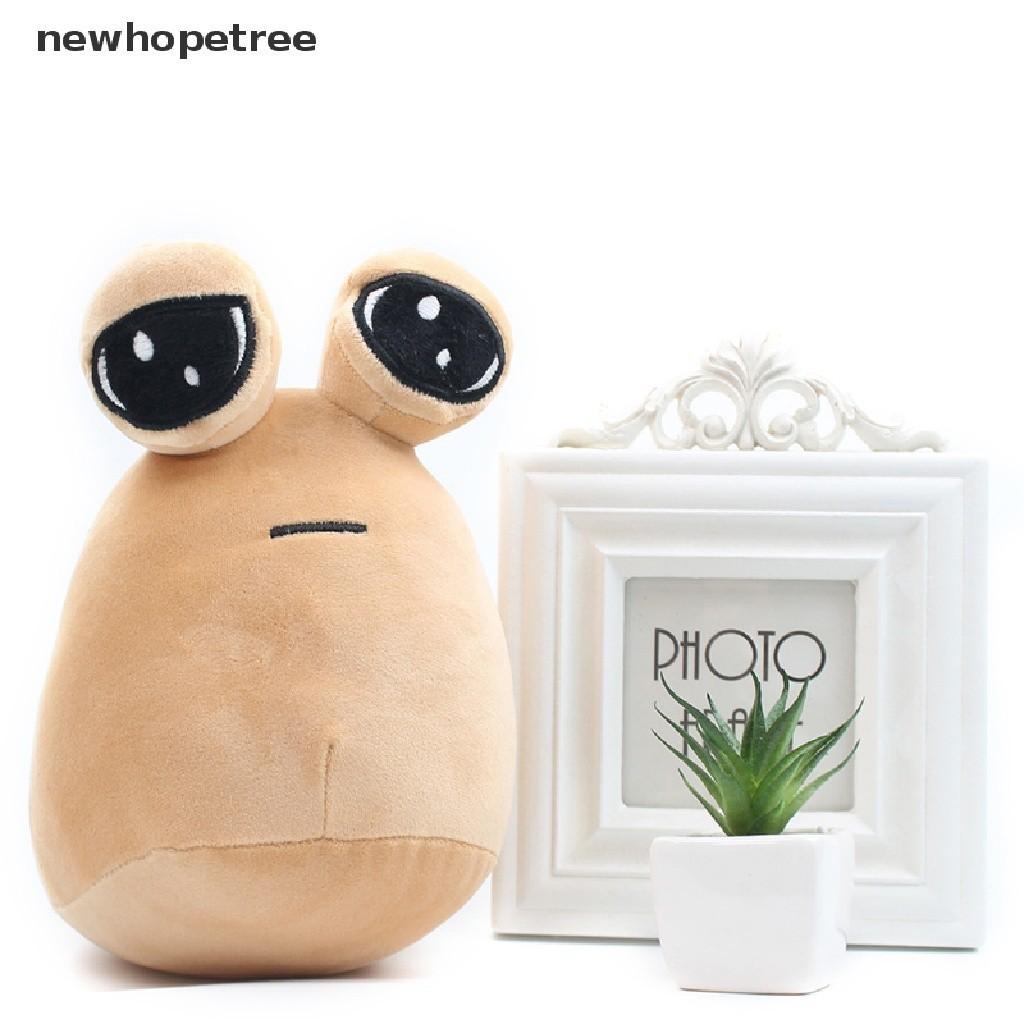 Embrace Extraterrestrial Cuteness with the Alien Pou Plush Toy - Furdiburb, 22cm QDD! Cotton Cushion - Ainna Store