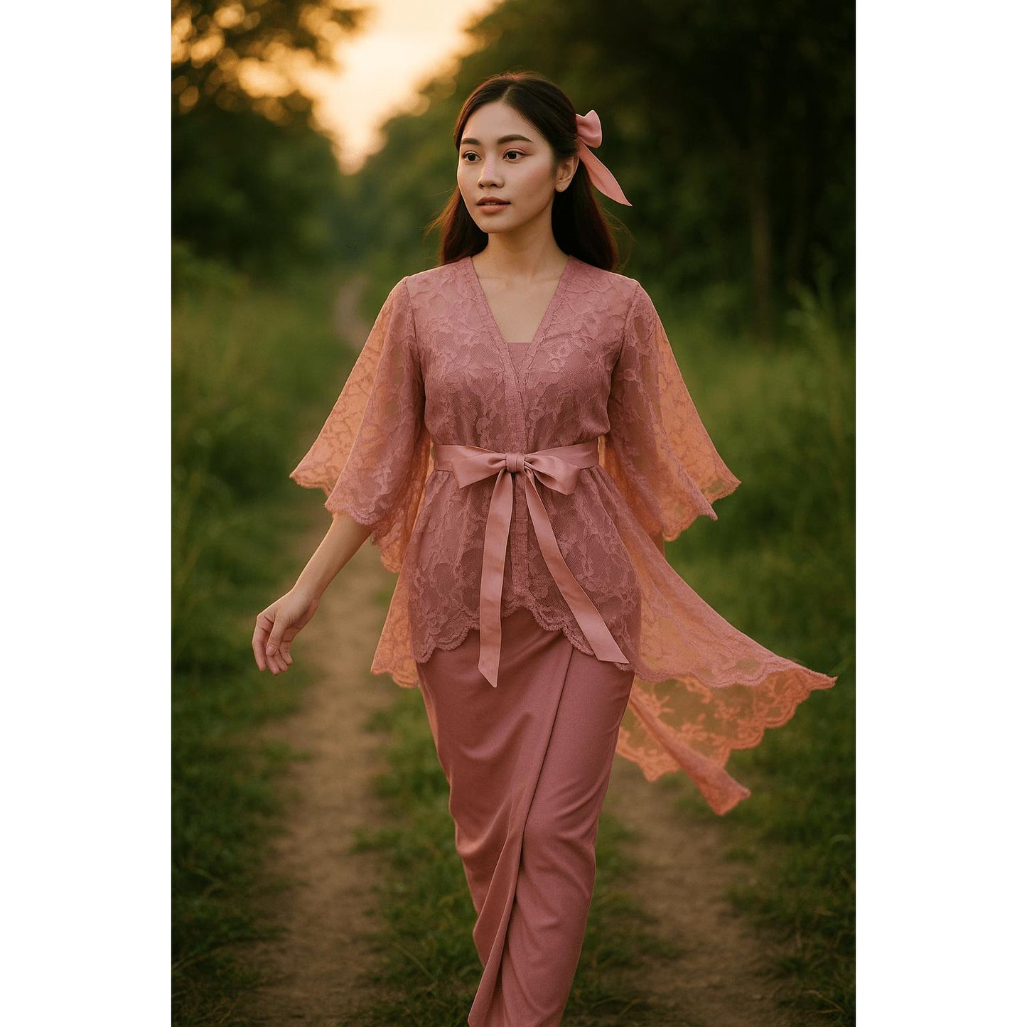 Kebaya Moden AINNA untuk Majlis Kahwin dan Graduasi