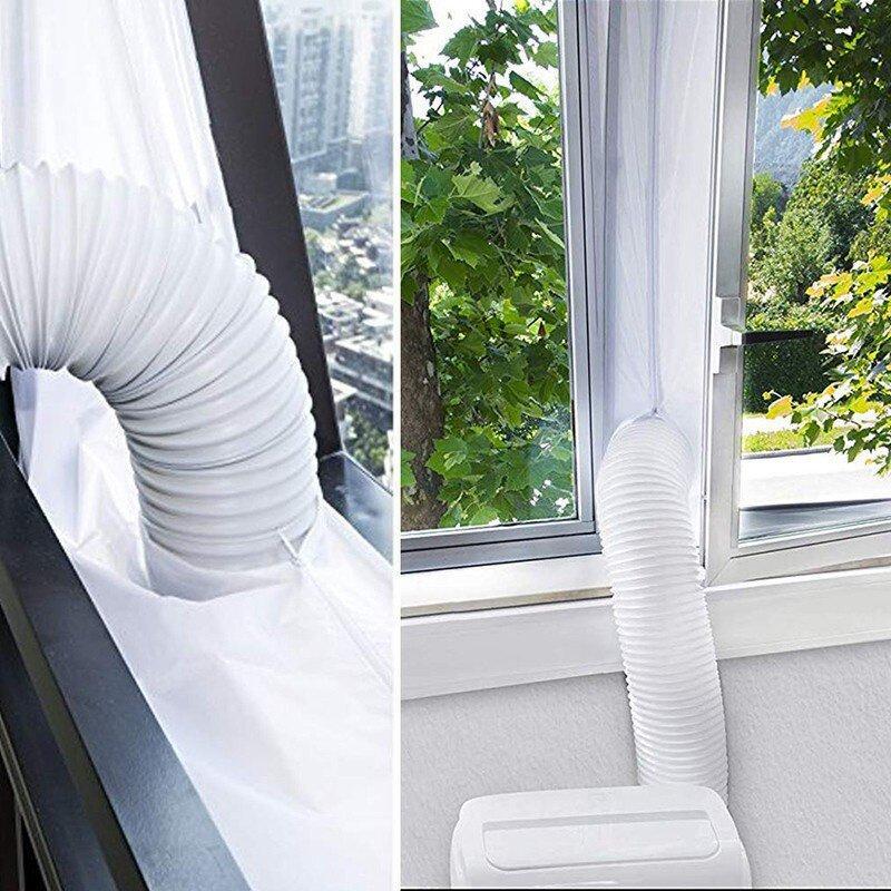 AirLock Portable Air Conditioner,400 Cm Flexible Cloth Sealing Plate Window Seal SS52 Hardware - Ainna Store