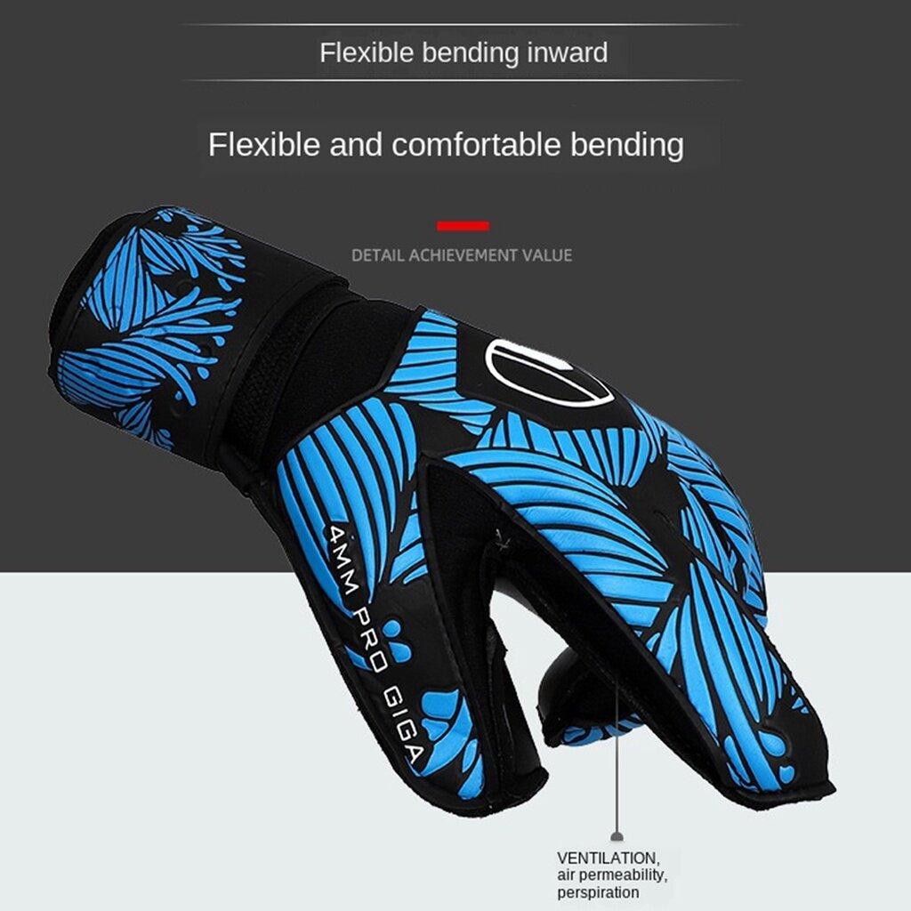 Football Gloves Latex Goalkeeper Adult Match Finger Protection Outdoor Sports Safety Family Unisex - Ainna Store