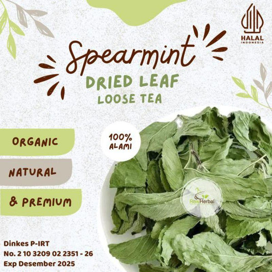 Teh AINNA Kering Organik Daun Spearmint PCOS - 50 Gram -x1