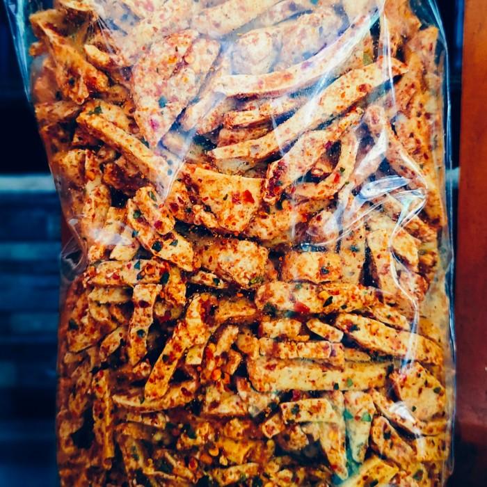Basreng Sultan Bandung Viral TikTok Pedas Daun Jeruk Cabe Asli AINNA Snacks Goreng - Ainna Store
