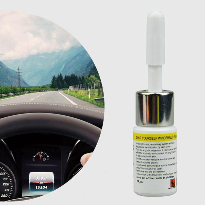 AINNA 3 Set Cairan Memperbaiki Kaca Automotif Nano Jendela Kaca Mobil Retak - Versi Baru Putih - Ainna Store