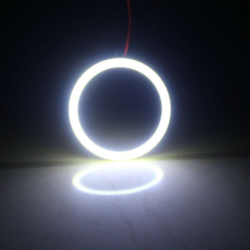 AINNA Multi-Color COB Angel Eyes Halo Rings Headlight untuk Kereta dan Motorsikal - 12-24V, Dalam 7 Saiz (60mm-120mm) Automotif - Ainna Store