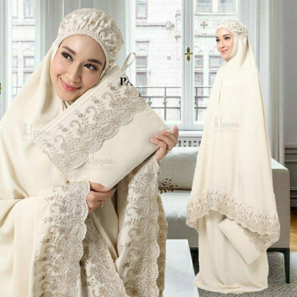 Telekung Mukena AINNA Sejuk Bercorak Cantik - Ainna Store