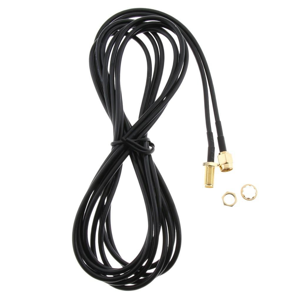 Lovoski Antenna RP-SMA Male to Female Extender Cable  Wireless Router Office Modem Cat 5e Cat 6 Cat 6a Cat 7 Cat8 - Ainna Store