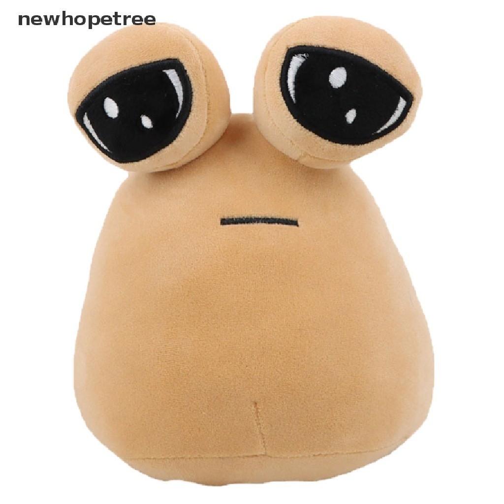 Embrace Extraterrestrial Cuteness with the Alien Pou Plush Toy - Furdiburb, 22cm QDD! Cotton Cushion - Ainna Store