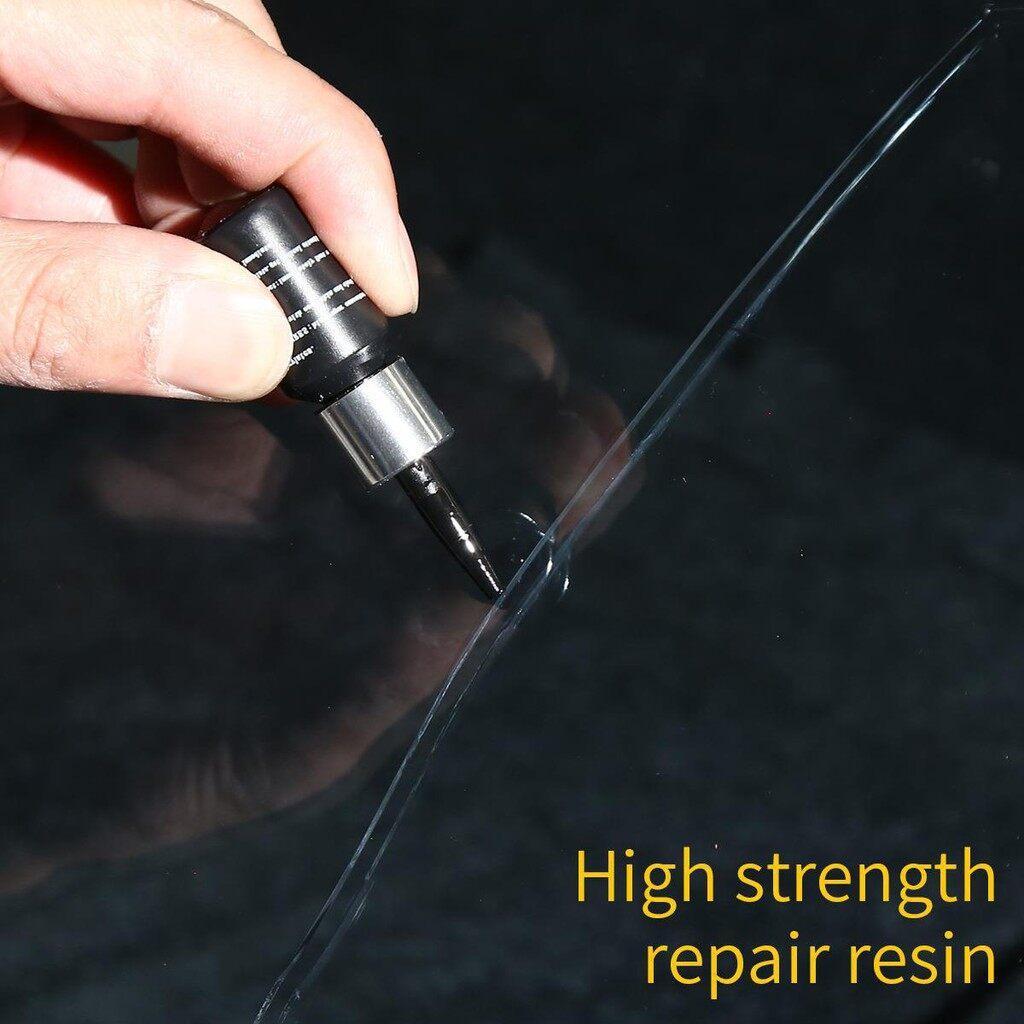AINNA DIY Car Windshield Repair Tool Kit untuk Memperbaiki Retak Kaca Kereta - Ainna Store