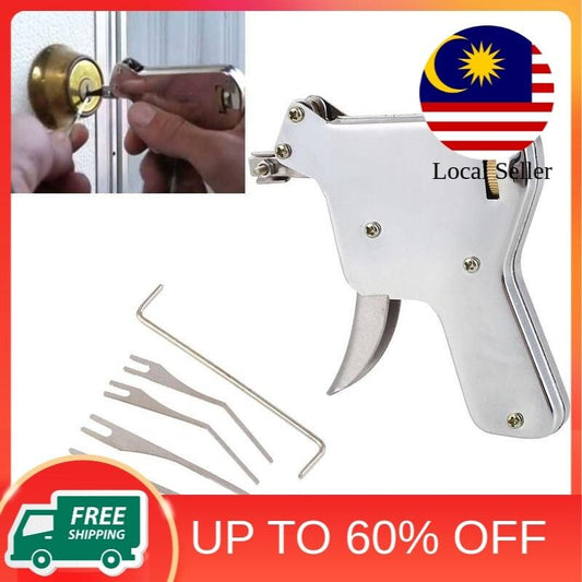 AINNA: Dapatkan Akses ke Mana-mana Pintu Berkunci dengan Set Alat Pembaikan Kunci dan Kunci Padlock yang Kuat! - Ainna Store