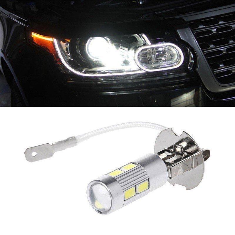 Revamp Your Car's Illumination 2 H3 LED High Power Bulbs - 10SMD 5630 5730 - for Crisper Fog & Daytime Running Light Automotive h11 - Ainna Store