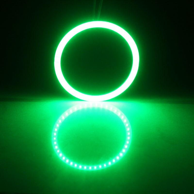 AINNA Multi-Color COB Angel Eyes Halo Rings Headlight untuk Kereta dan Motorsikal - 12-24V, Dalam 7 Saiz (60mm-120mm) Automotif - Ainna Store