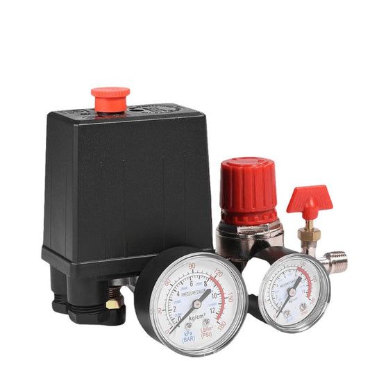 AINNA Air Compressor Switch Control Valve Regulator Gauge - Tempatan - Ainna Store
