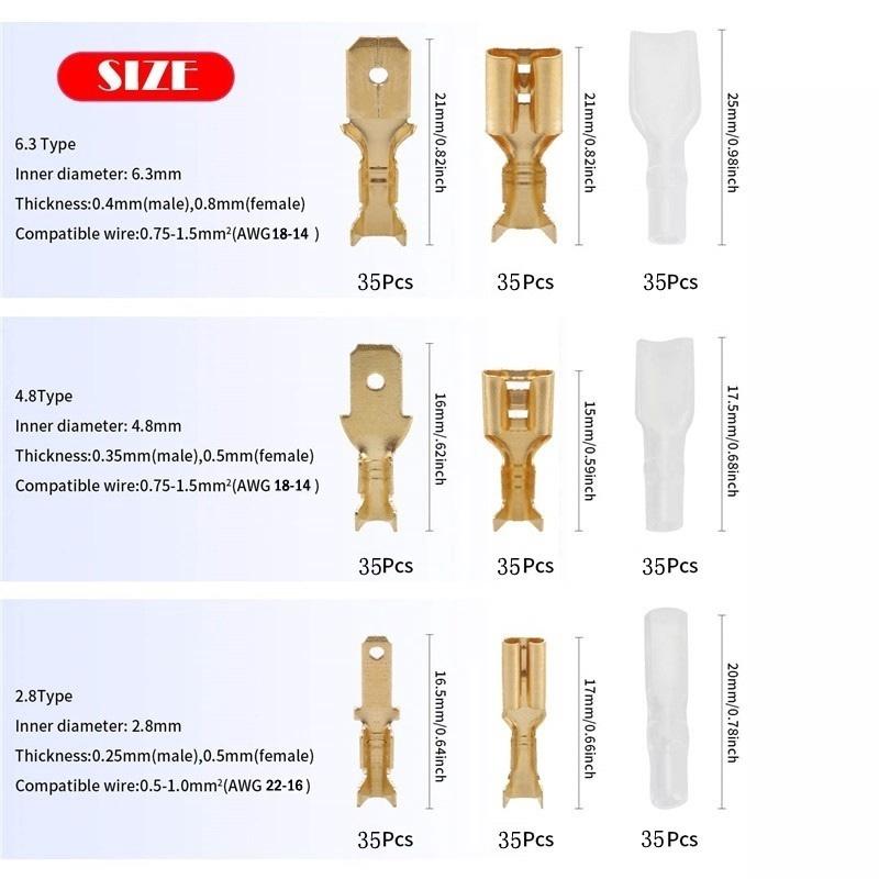 "Kit Crimping Terminal AINNA 315PCS: Solusi Terbaik untuk Elektrik Anda! - Ainna Store