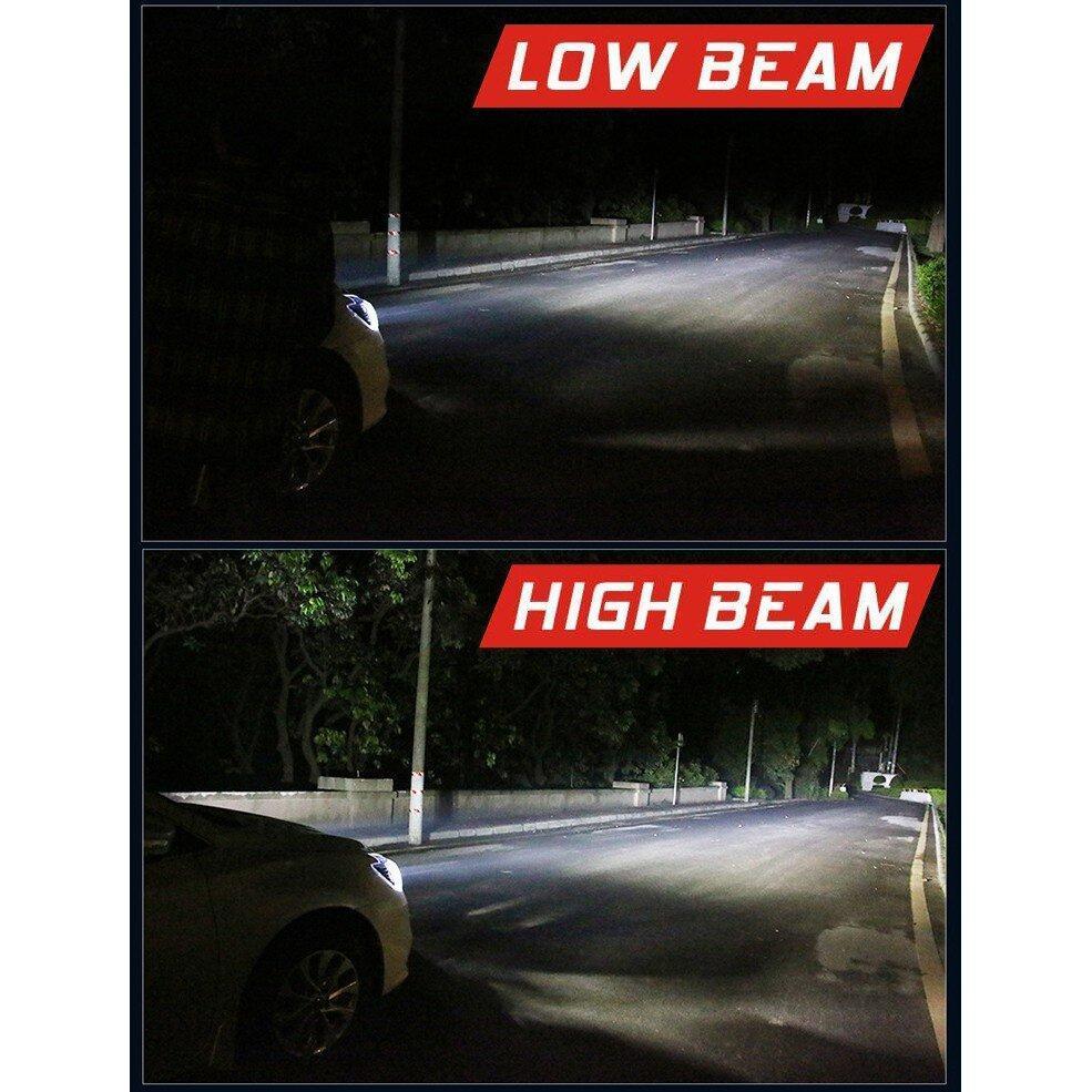 AINNA Lampu Kepala Kereta LED C6 H4 H7 H11 H1 HB3 H39005 9006 HB4 COB - Ainna Store